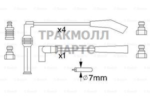 КОМПЛЕКТ ВВ. ПРОВОДОВ - 0986356751