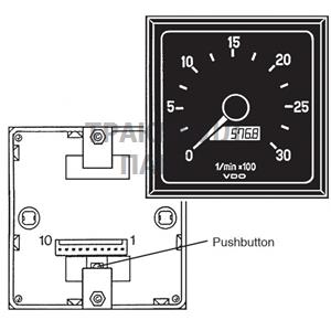 MOD II INSTR4000RPMH/METER 1 - 333-251-980-004C