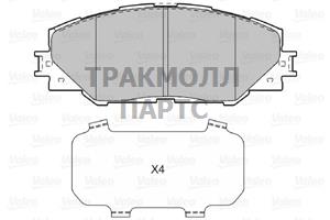 Комплект тормозных колодок передн. TOYOTA Rav4 III - 601037