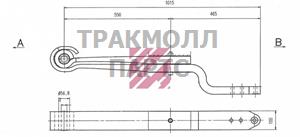 Рессора BPW о.н. 0508212770 M1015300 ER0508212770 MARSHALL - M1015300