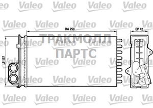 Радиатор печки - 883976