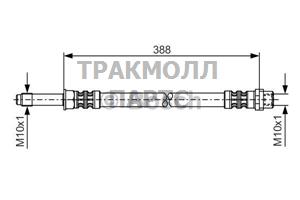 ШЛАНГ ТОРМОЗНОЙ - 1987476300