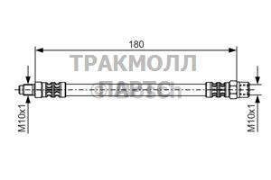 ШЛАНГ ТОРМОЗНОЙ - 1987476302