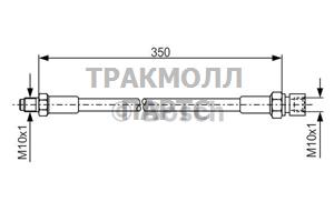 ТОРМОЗНОЙ ШЛАНГ - 1987476324