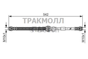 ШЛАНГ ТОРМОЗНОЙ - 1987476325