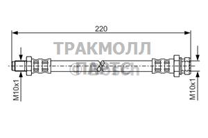 ШЛАНГ ТОРМОЗНОЙ - 1987476345