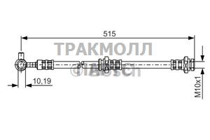 ШЛАНГ ТОРМОЗНОЙ - 1987476378