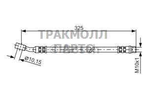 ТОРМОЗНОЙ ШЛАНГ - 1987476394