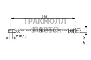 ТОРМОЗНОЙ ШЛАНГ - 1987476412
