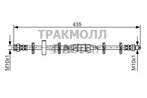 ТОРМОЗНОЙ ШЛАНГ - 1987476442