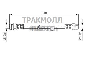 ТОРМОЗНОЙ ШЛАНГ - 1987476450