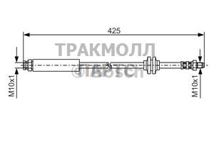 ШЛАНГ ТОРМОЗНОЙ - 1987476451