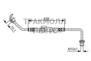 ШЛАНГ ТОРМОЗНОЙ - 1987476510