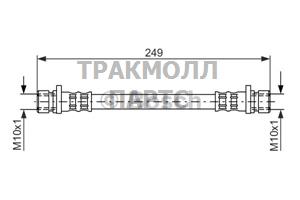 ТОРМОЗНОЙ ШЛАНГ - 1987476525