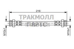 ТОРМОЗНОЙ ШЛАНГ - 1987476529