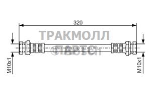 ТОРМОЗНОЙ ШЛАНГ - 1987476541