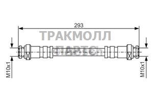 ТОРМОЗНОЙ ШЛАНГ - 1987476543