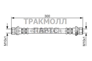 ТОРМОЗНОЙ ШЛАНГ - 1987476583