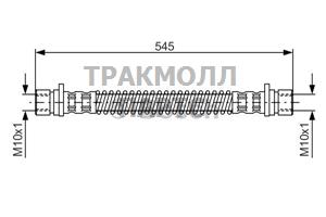 Шланг резиновый - 1987476594