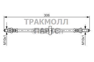 ТОРМОЗНОЙ ШЛАНГ - 1987476606