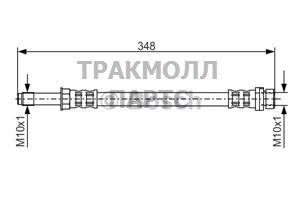 ТОРМОЗНОЙ ШЛАНГ - 1987476622