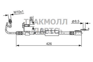 ТОРМОЗНОЙ ШЛАНГ - 1987476624