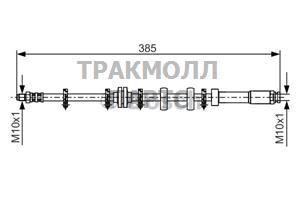 ТОРМОЗНОЙ ШЛАНГ - 1987476634