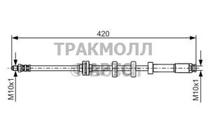 ТОРМОЗНОЙ ШЛАНГ - 1987476637