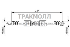 ШЛАНГ ТОРМОЗНОЙ - 1987476650