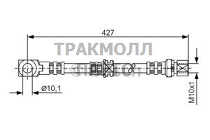 ТОРМОЗНОЙ ШЛАНГ - 1987476690