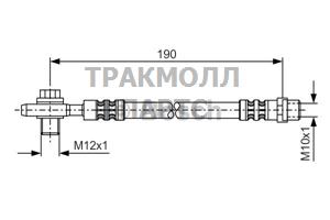 ТОРМОЗНОЙ ШЛАНГ - 1987476719