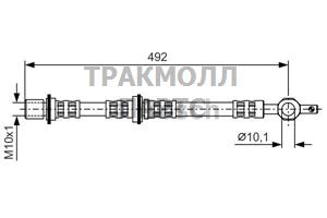 ТОРМОЗНОЙ ШЛАНГ - 1987476724