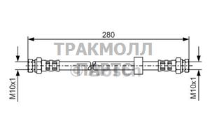 ТОРМОЗНОЙ ШЛАНГ - 1987476732