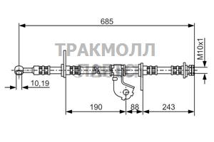 ТОРМОЗНОЙ ШЛАНГ - 1987476735