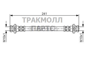 ТОРМОЗНОЙ ШЛАНГ - 1987476738