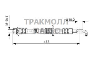 ТОРМОЗНОЙ ШЛАНГ - 1987476745