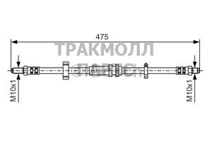 ТОРМОЗНОЙ ШЛАНГ - 1987476750