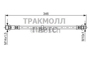 ТОРМОЗНОЙ ШЛАНГ - 1987476756