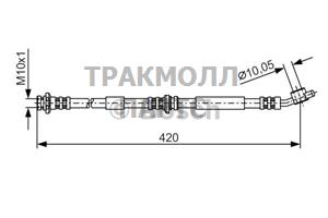 ТОРМОЗНОЙ ШЛАНГ - 1987476789