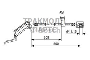ТОРМОЗНОЙ ШЛАНГ - 1987476866