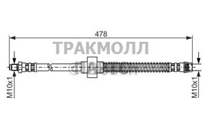 ТОРМОЗНОЙ ШЛАНГ - 1987476868