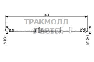 ТОРМОЗНОЙ ШЛАНГ - 1987476879