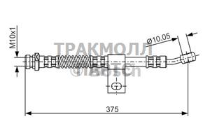 ТОРМОЗНОЙ ШЛАНГ - 1987476892