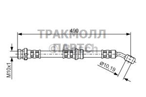 ТОРМОЗНОЙ ШЛАНГ - 1987476895