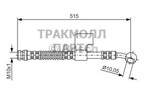 ТОРМОЗНОЙ ШЛАНГ - 1987476900