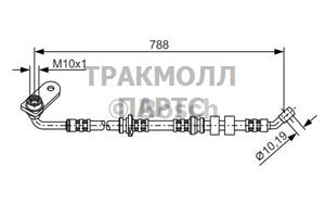 ТОРМОЗНОЙ ШЛАНГ - 1987476934