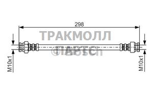 ШЛАНГ ТОРМОЗНОЙ - 1987476937