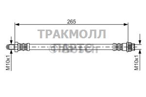 ТОРМОЗНОЙ ШЛАНГ - 1987476948