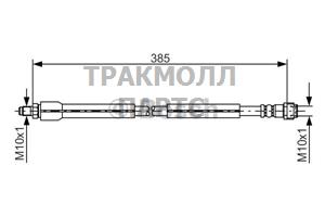 ШЛАНГ ТОРМОЗНОЙ - 1987476949