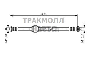 ТОРМОЗНОЙ ШЛАНГ - 1987476953